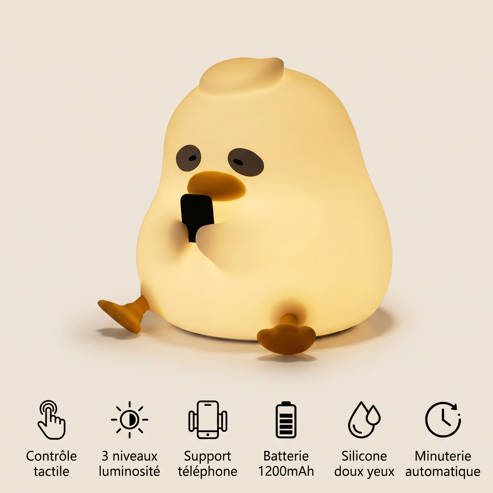 Veilleuse petit canard - ZenDuck