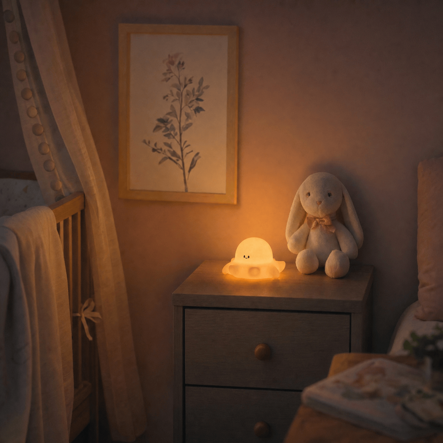Veilleuse pieuvre lumineuse - PetitOcto