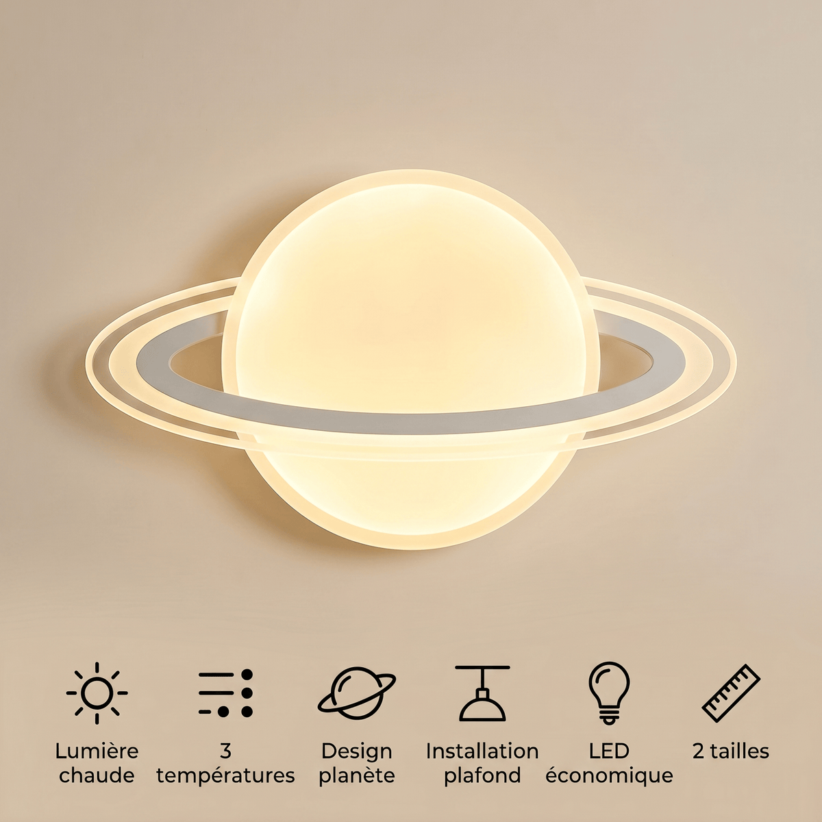 Veilleuse plafond planète - OrbitKids