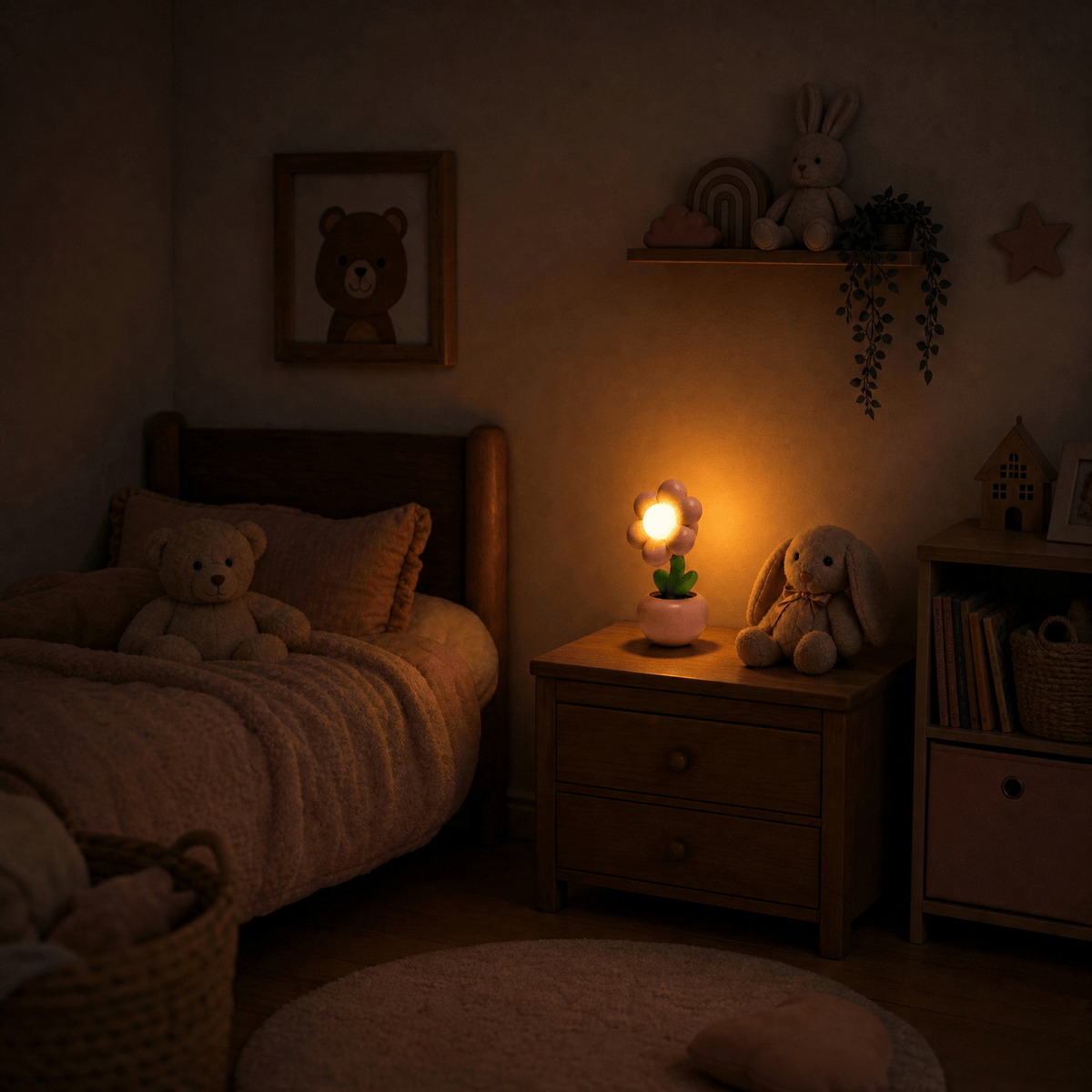 Veilleuse pot de fleur- MiniBloom