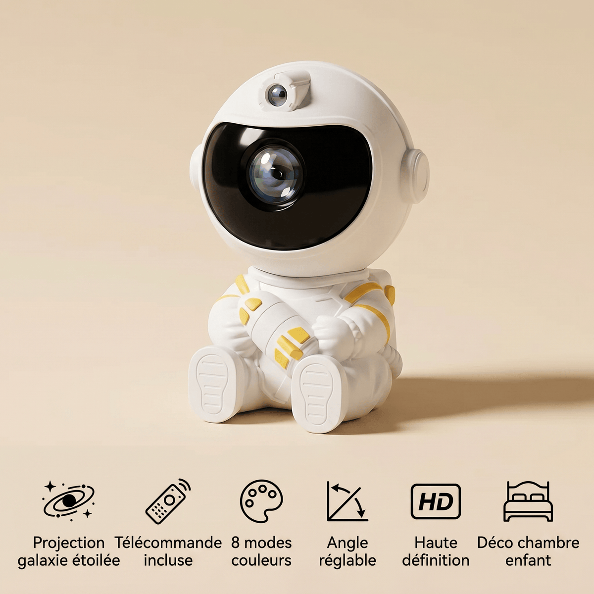 Veilleuse projecteur astronaute - AstroStar