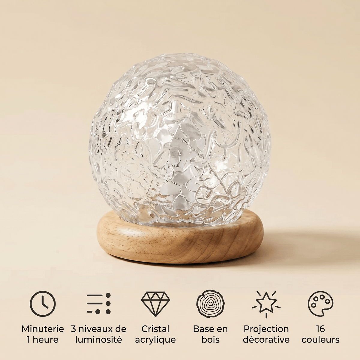 Veilleuse Projection Boule