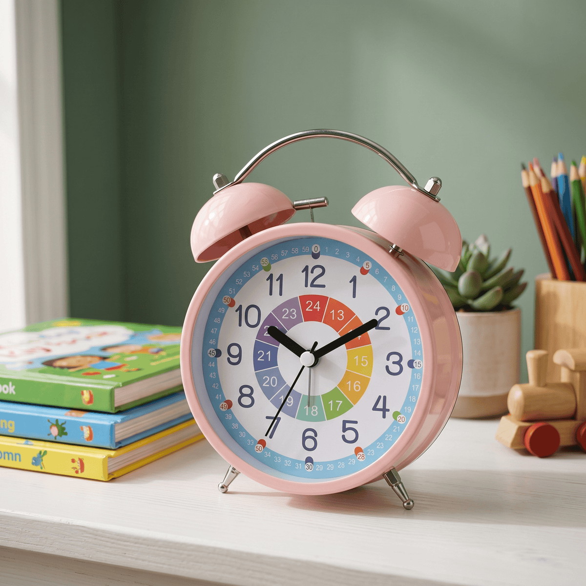 Veilleuse réveil classique silencieux - StudyClock