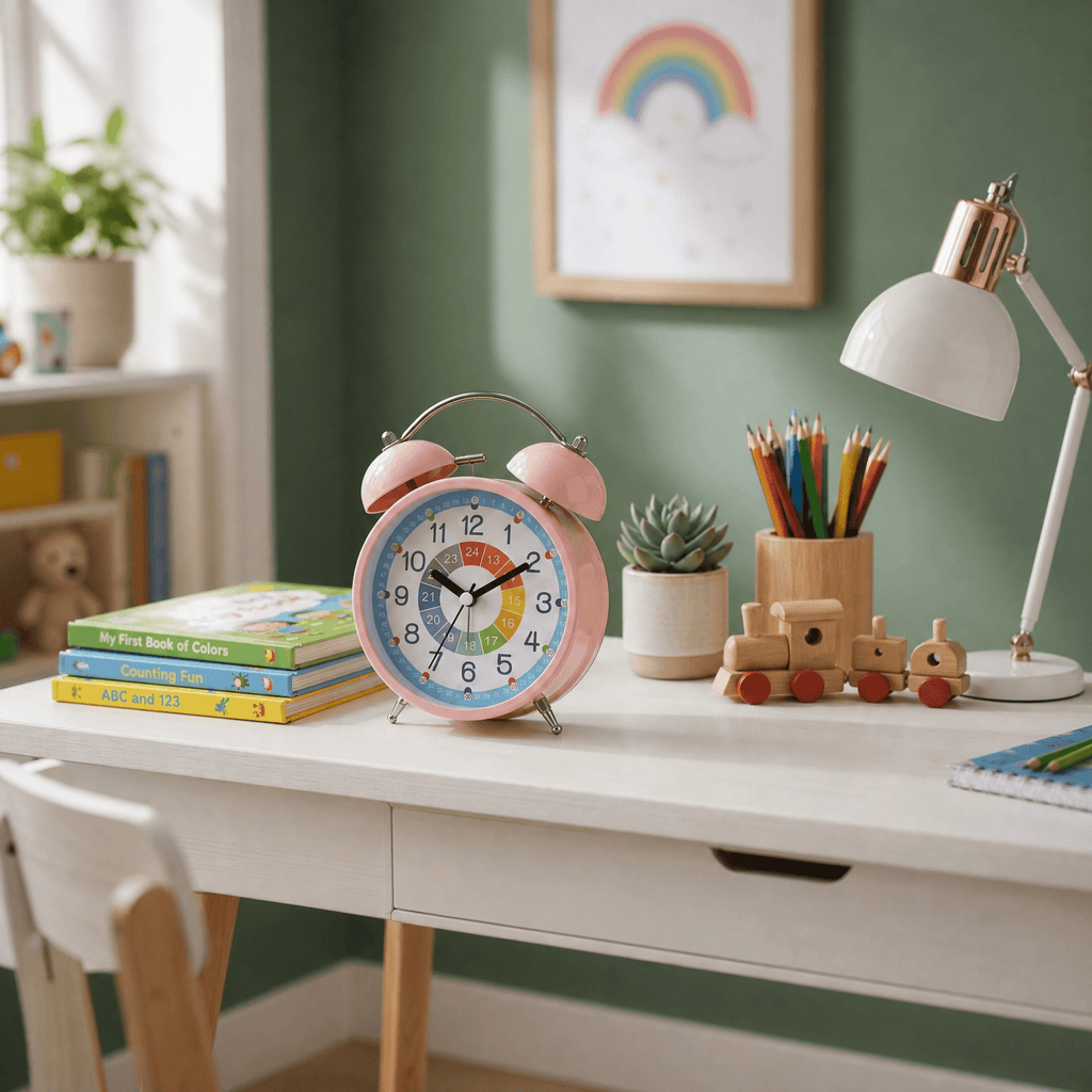 Veilleuse réveil classique silencieux - StudyClock