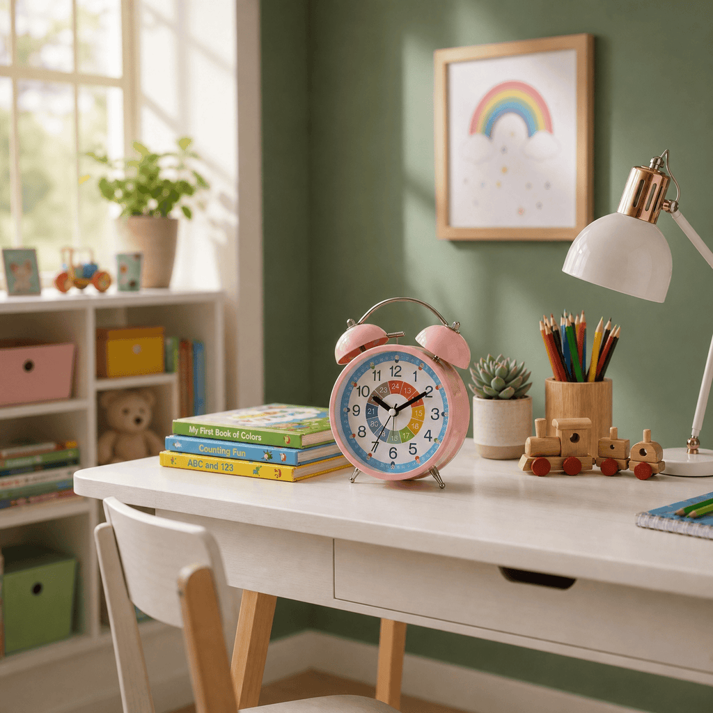 Veilleuse réveil classique silencieux - StudyClock