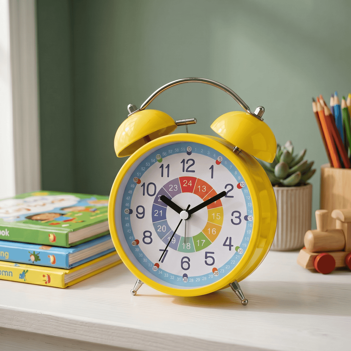 Veilleuse réveil classique silencieux - StudyClock