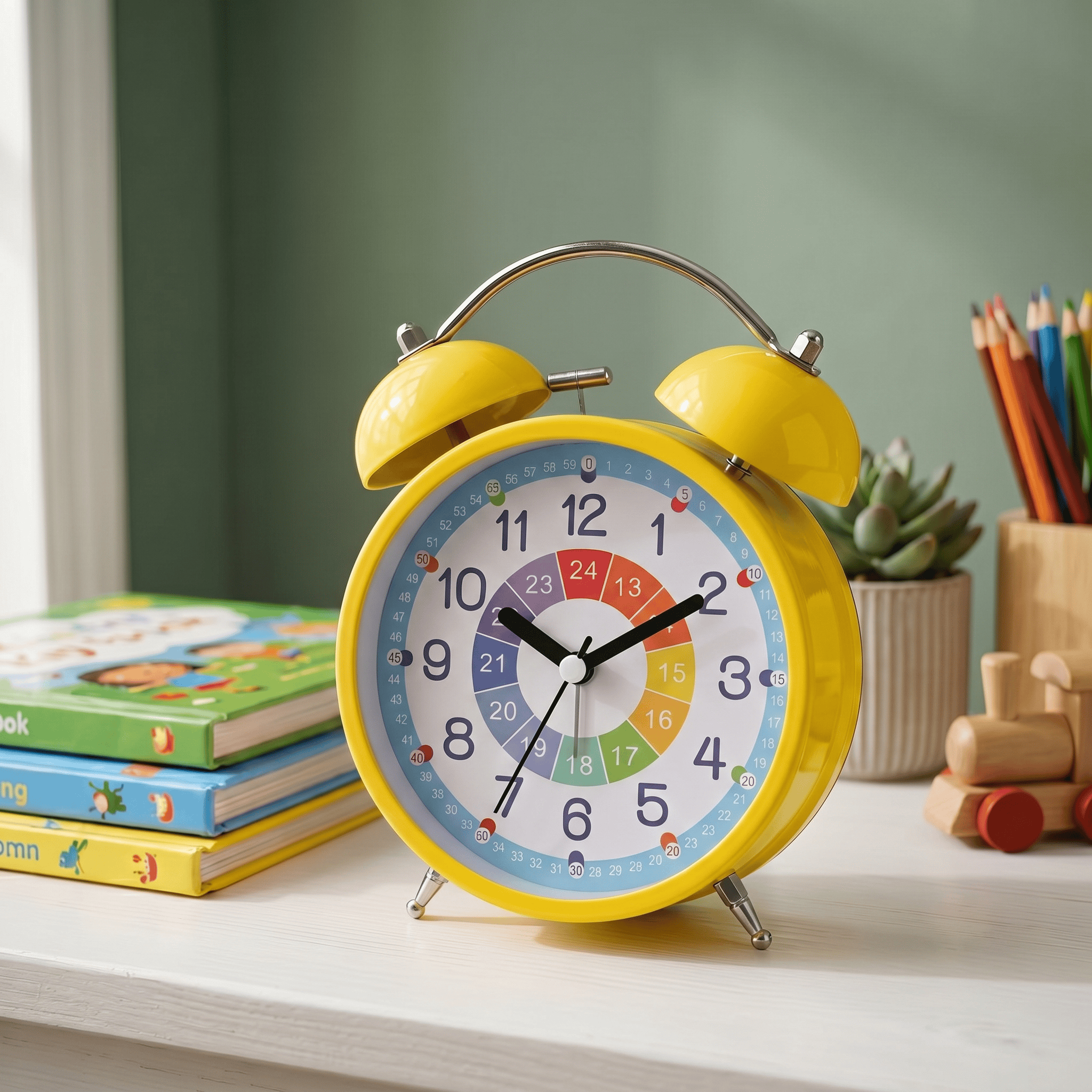 Veilleuse réveil classique silencieux - StudyClock