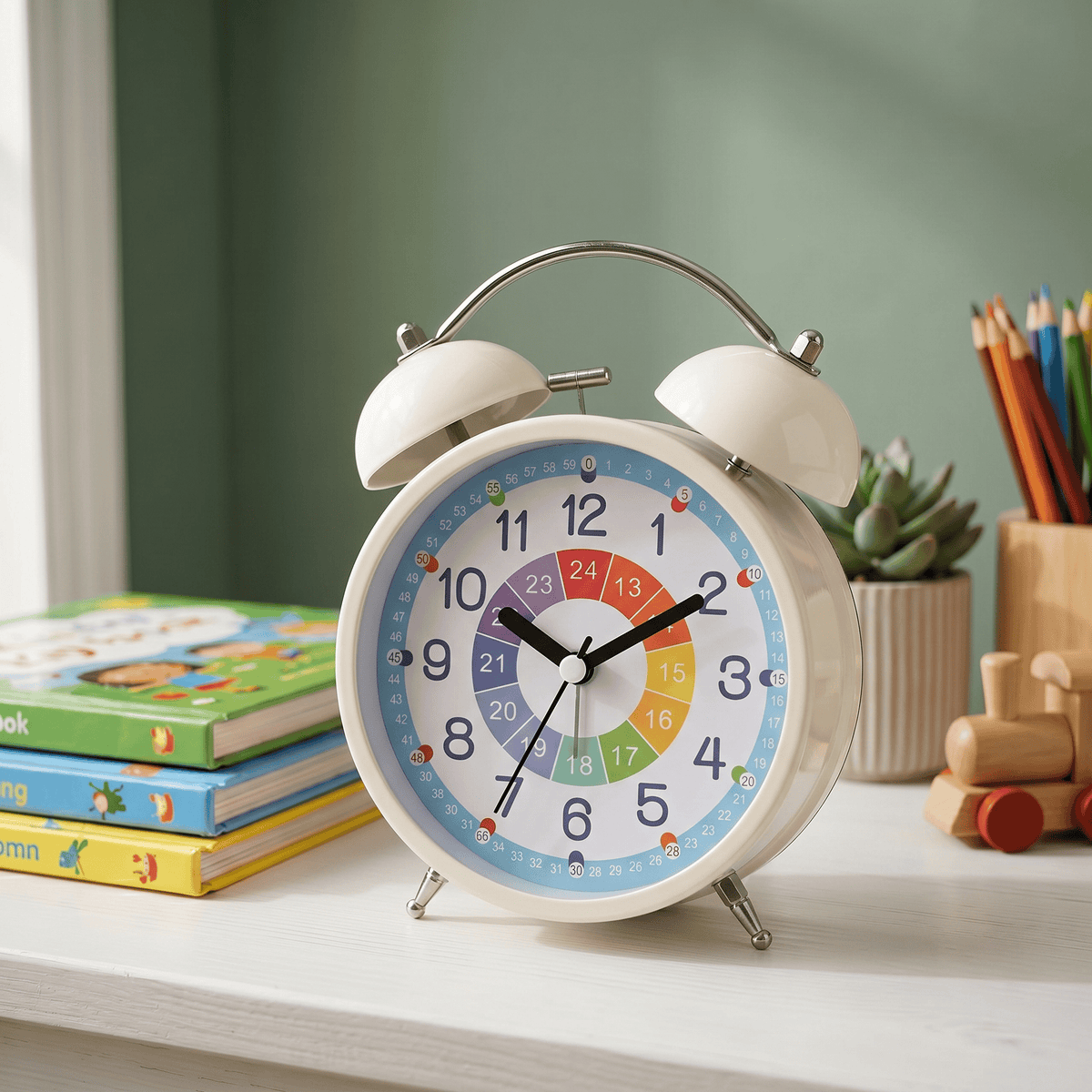 Veilleuse réveil classique silencieux - StudyClock