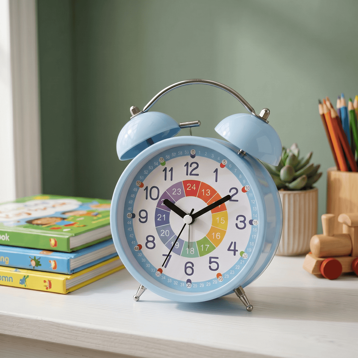 Veilleuse réveil classique silencieux - StudyClock