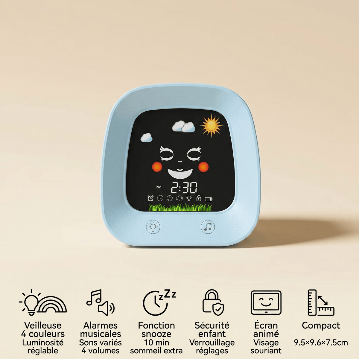 Veilleuse réveil enfant éducatif - SleepKid
