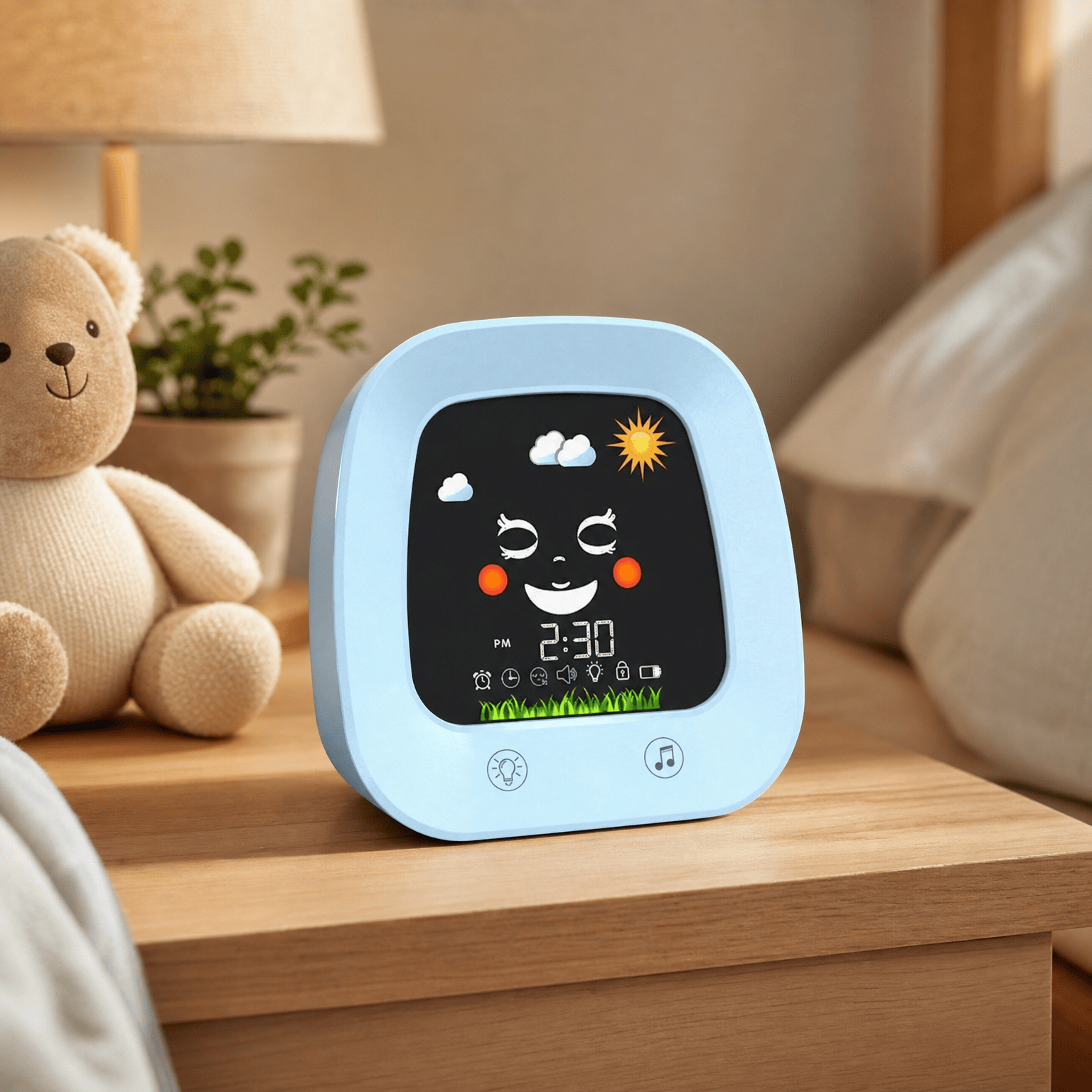 Veilleuse réveil enfant éducatif - SleepKid Image