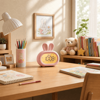 Veilleuse réveil enfant lapin - BunnyClock