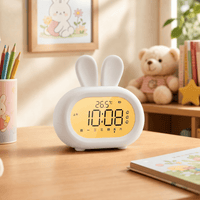 Veilleuse réveil enfant lapin - BunnyClock