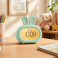 Veilleuse réveil enfant lapin - BunnyClock