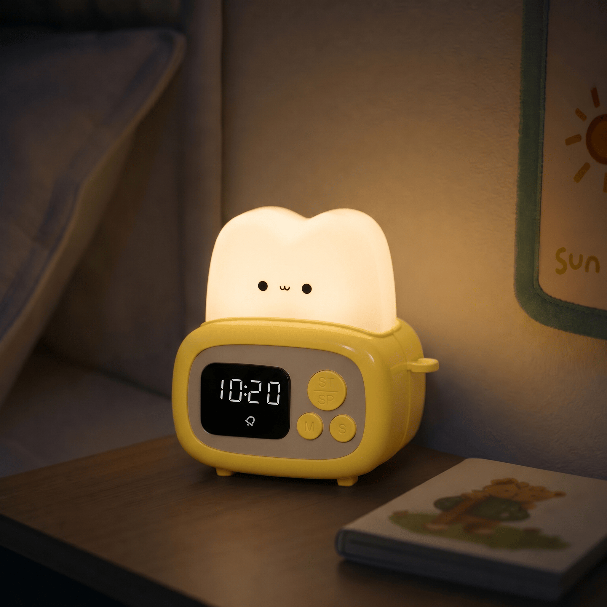 Veilleuse réveil grille pain - BreadAlarm