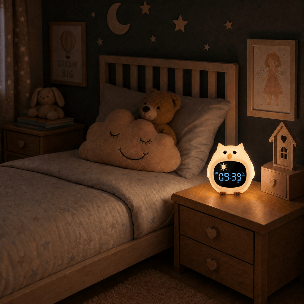 Veilleuse réveil hibou - OwlBoo