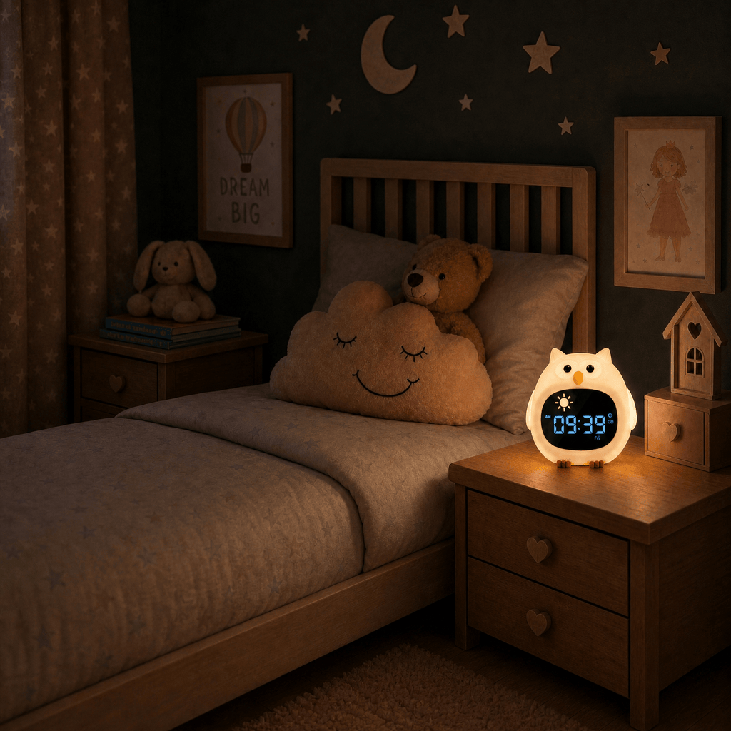 Veilleuse réveil hibou - OwlBoo
