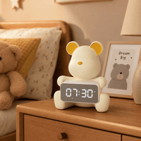 Veilleuse réveil horloge ours enfant - SmartBear