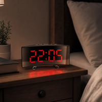 Veilleuse réveil miroir LED - GoTime