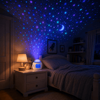 Veilleuse réveil projecteur ciel étoilé - SkyGlow