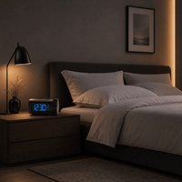 Veilleuse réveil projecteur LED - SkyClock