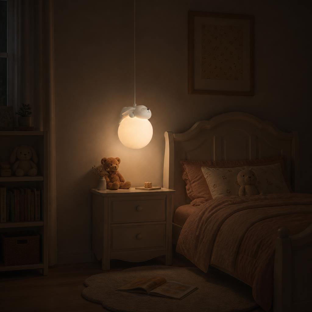 Veilleuse suspension lapin chambre bébé - BunnyDoux