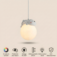 Veilleuse suspension lapin chambre bébé - BunnyDoux