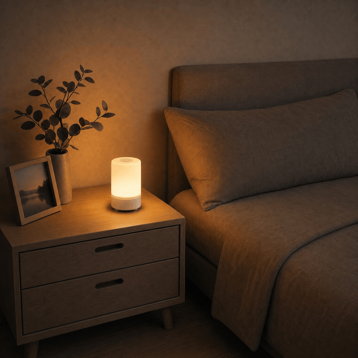 Veilleuse tactile rechargeable - TouchGlow