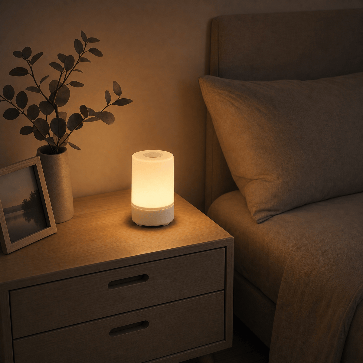Veilleuse tactile rechargeable - TouchGlow