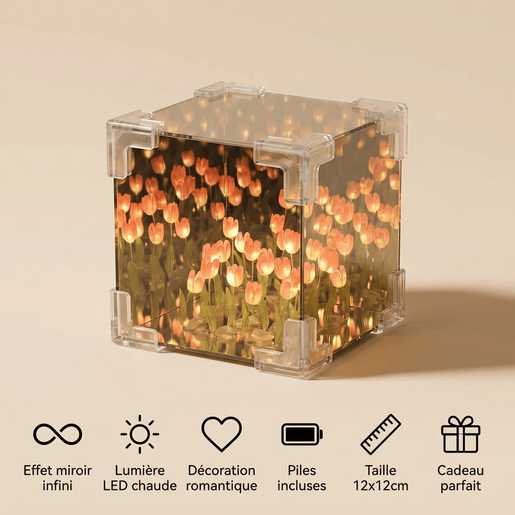 Veilleuse tulipe - FloraCube